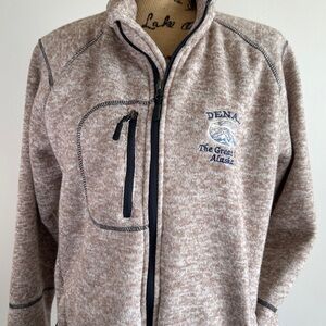 Dimco Apparel Denali Alaska Embroidered Zip-Up Fleece Jacket